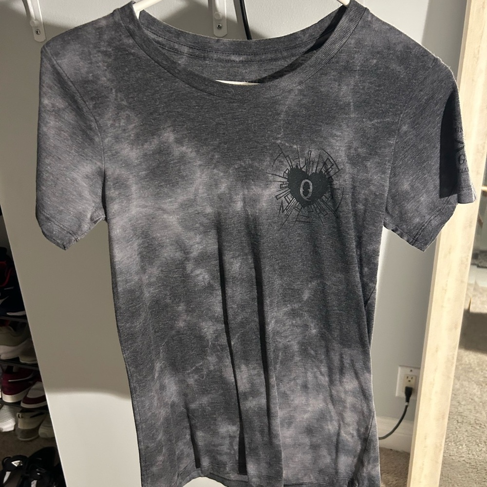 Grunt Style Gray Tie-Dye Muscle Tee